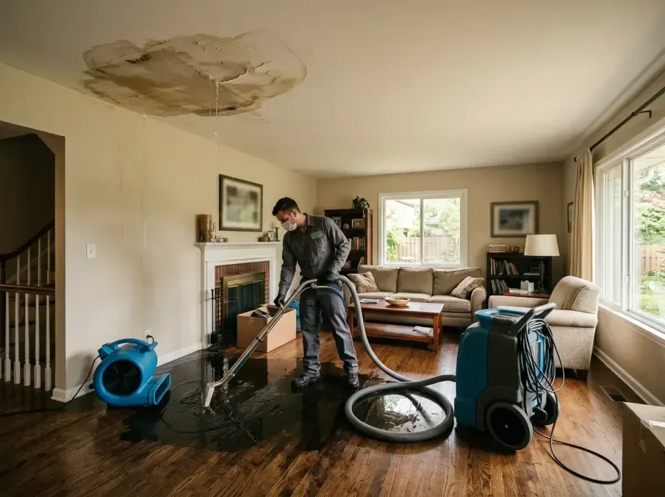 attic-pipe-burst-ceiling-drip-008 — frequently asked questions, Water Damage Restoration & Carpet Care in Georgetown, CA